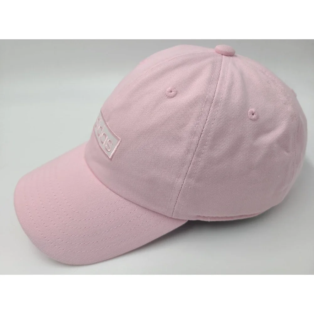 Women Adidas Aeroready Adjustable Hat Cap Baseball Golf Tennis Casual Pink White